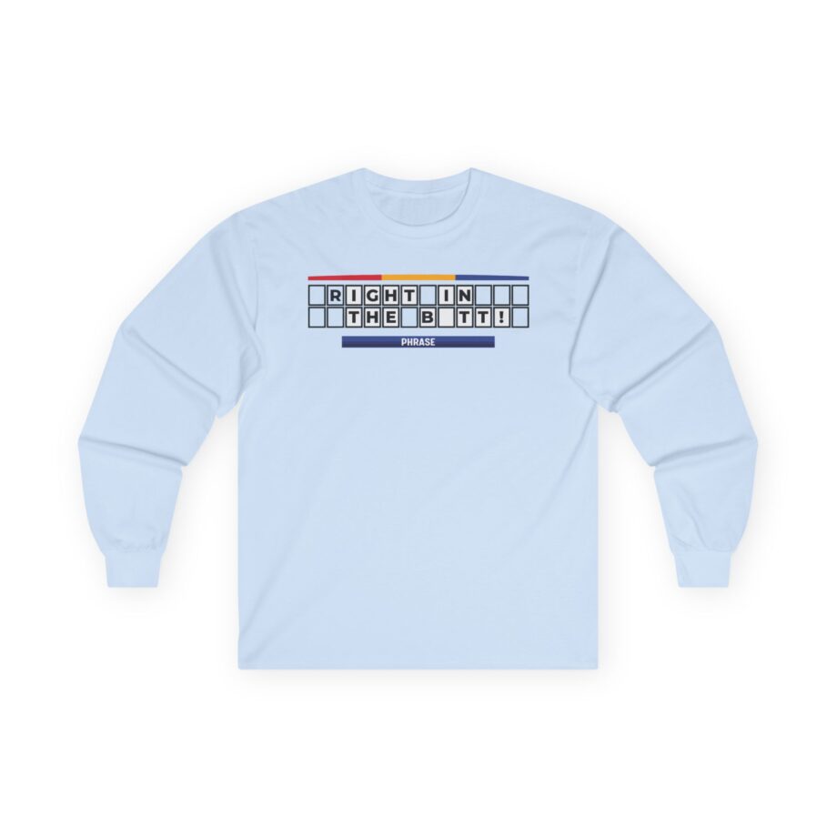 Jimmy Kimmel Right in the Butt Unisex Ultra Cotton Long Sleeve Tee