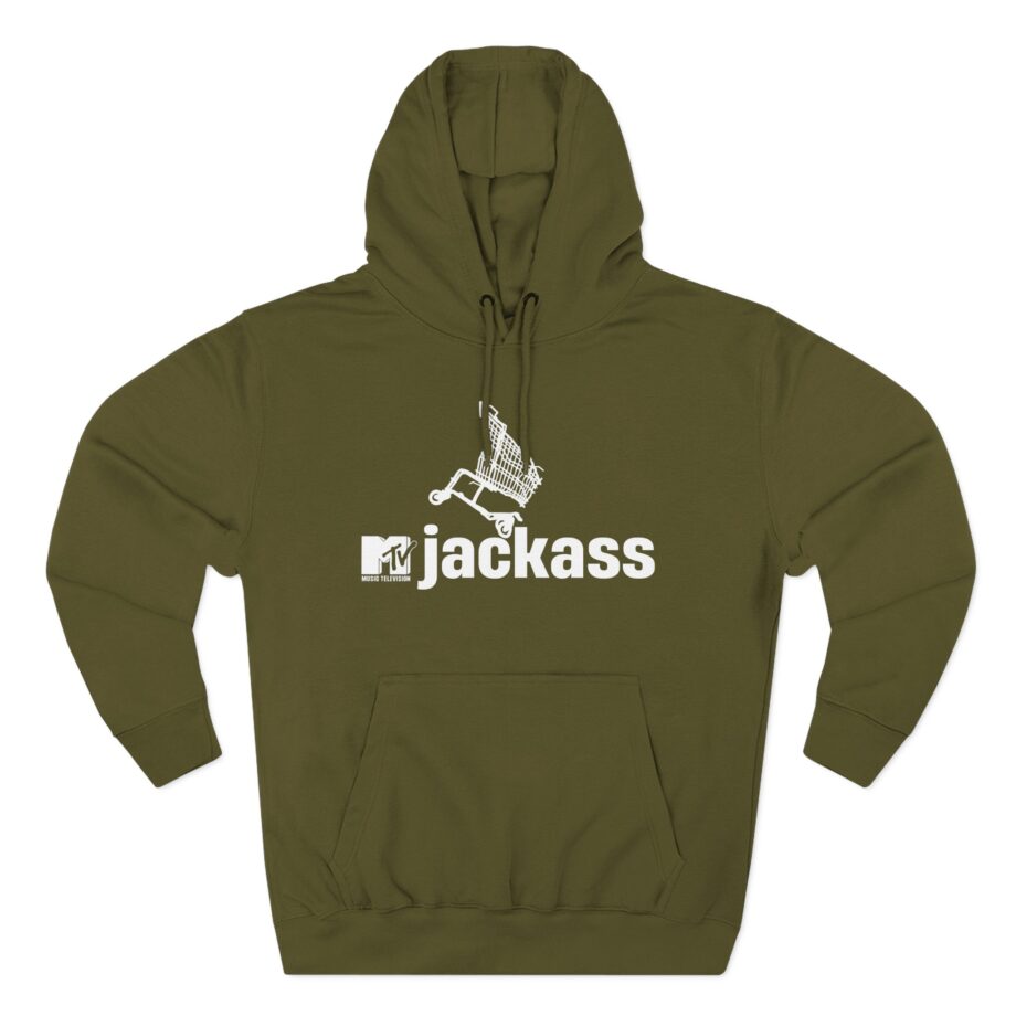 Johnny Knoxville Jackass the Movie Three-Panel Fleece Hoodie
