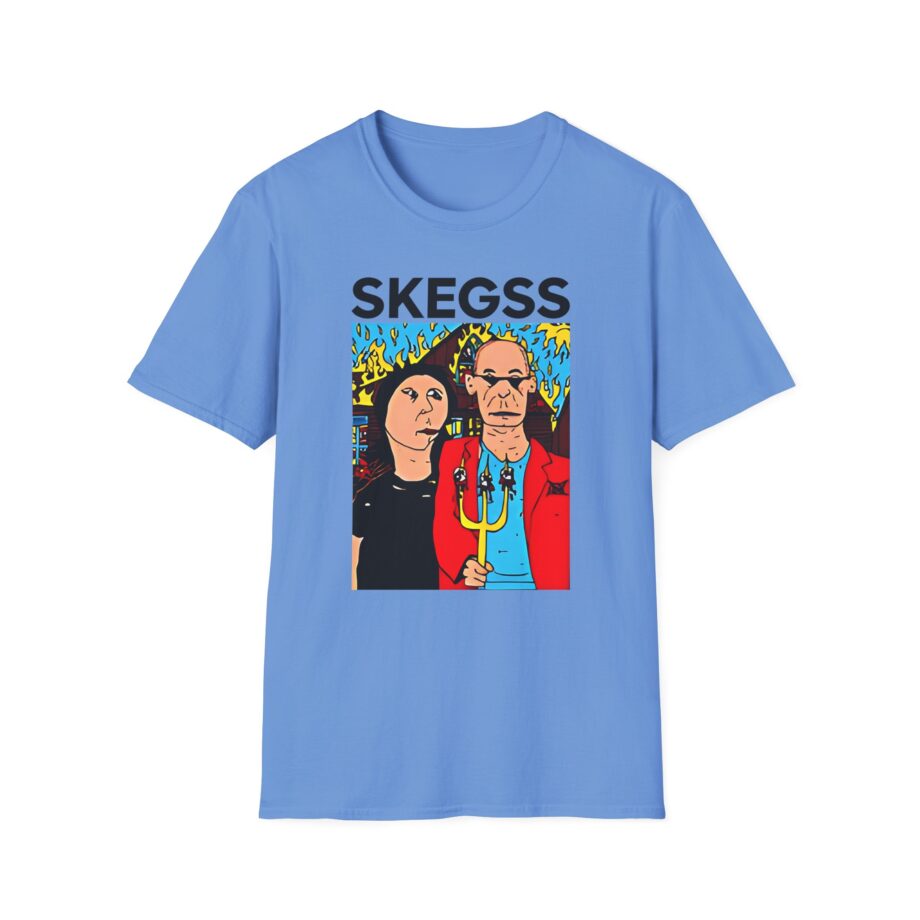 Skegss Gothic America Unisex Softstyle T-Shirt