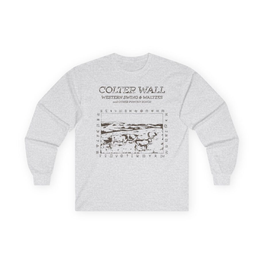 Colter Wall Western Swing & Waltzes Unisex Ultra Cotton Long Sleeve Tee