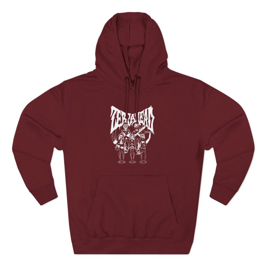 Zebrahead Goth Three-Panel Fleece Hoodie