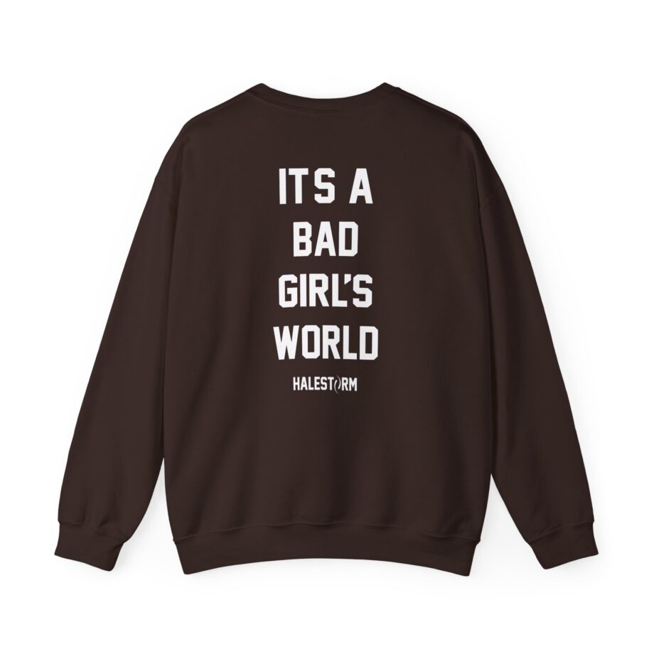 Halestorm It's a Bad Girl's World Unisex Heavy Blend™ Crewneck Sweatshirt