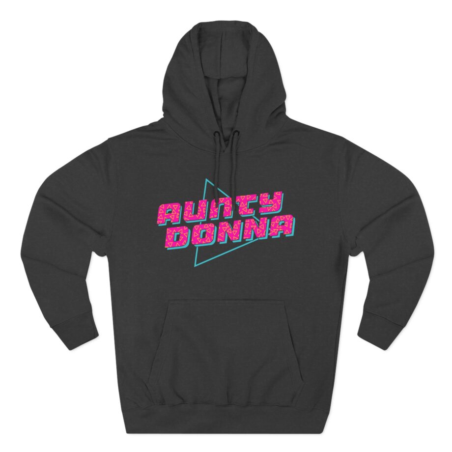 Aunty Donna Retro Three-Panel Fleece Hoodie