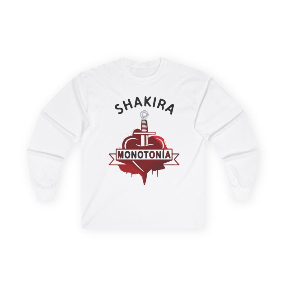 Shakira Monotonía Unisex Ultra Cotton Long Sleeve Tee