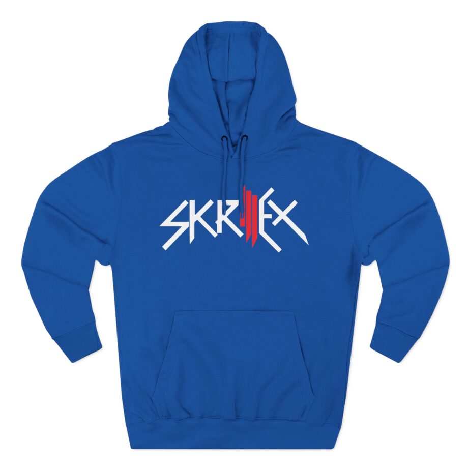 Skrillex Logo Three-Panel Fleece Hoodie