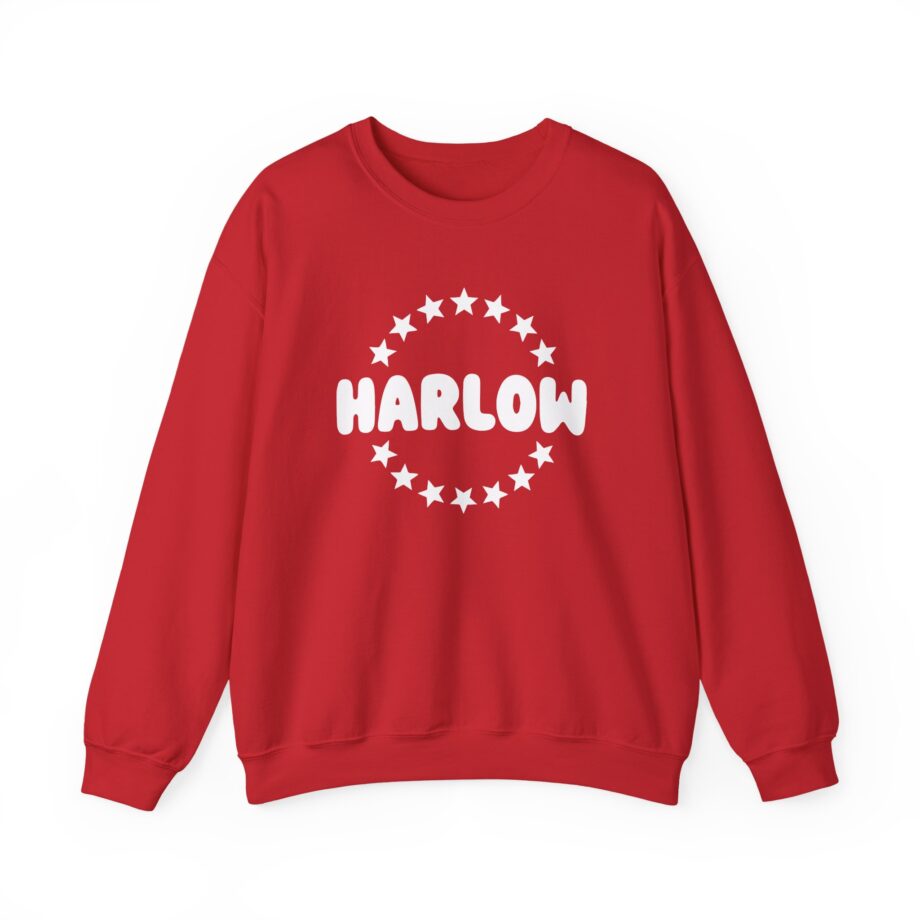 Harlow and Popcorn Stars Unisex Heavy Blend™ Crewneck Sweatshirt