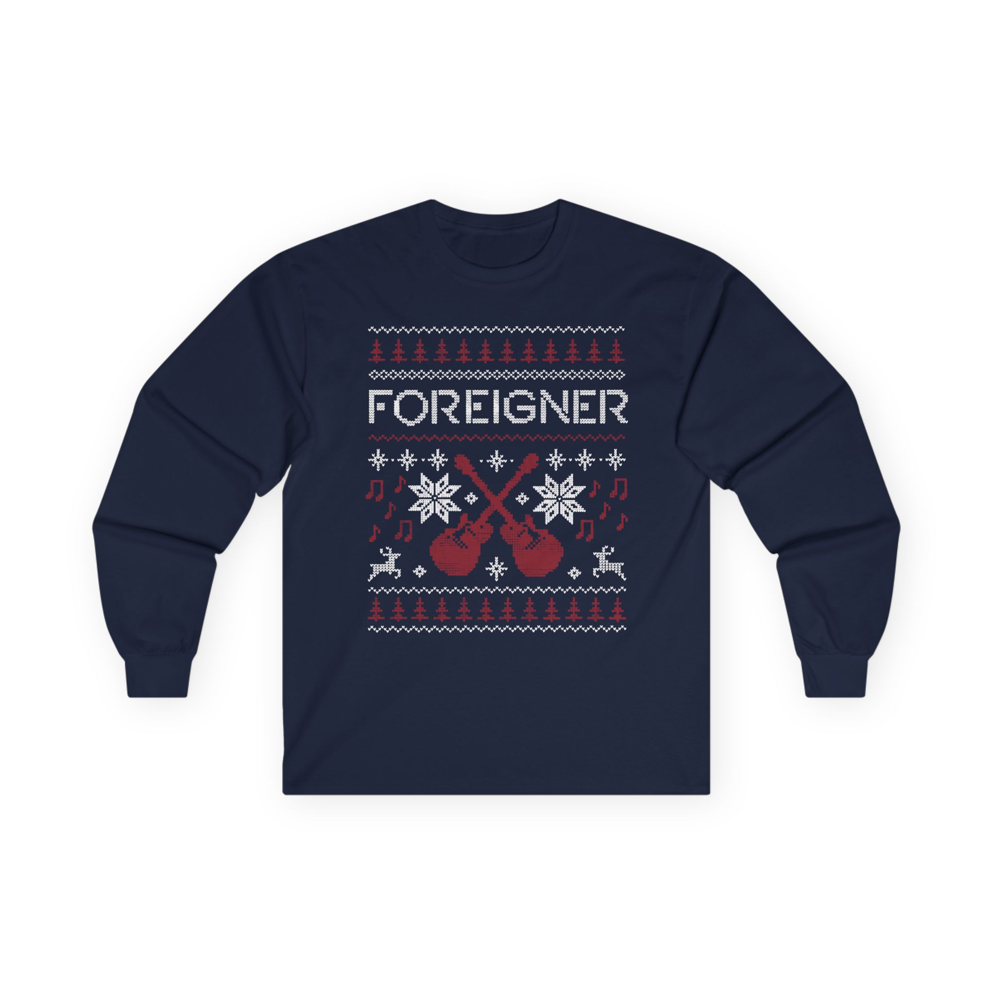 Foreigner Holiday Unisex Ultra Cotton Long Sleeve Tee