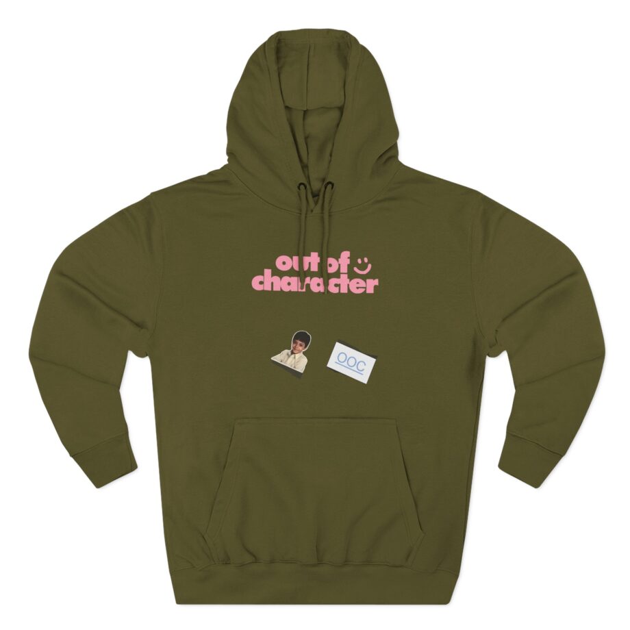 Out of Character Three-Panel Fleece Hoodie