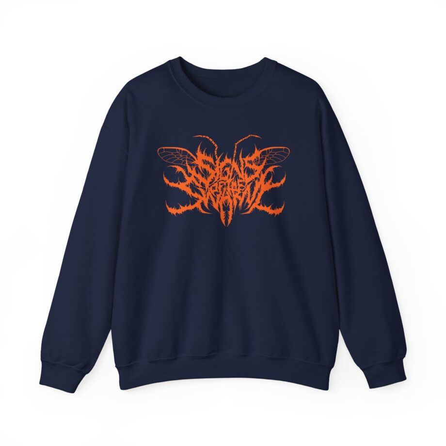Signs of the Swarm Orange Logo Unisex Heavy Blend™ Crewneck Sweatshirt