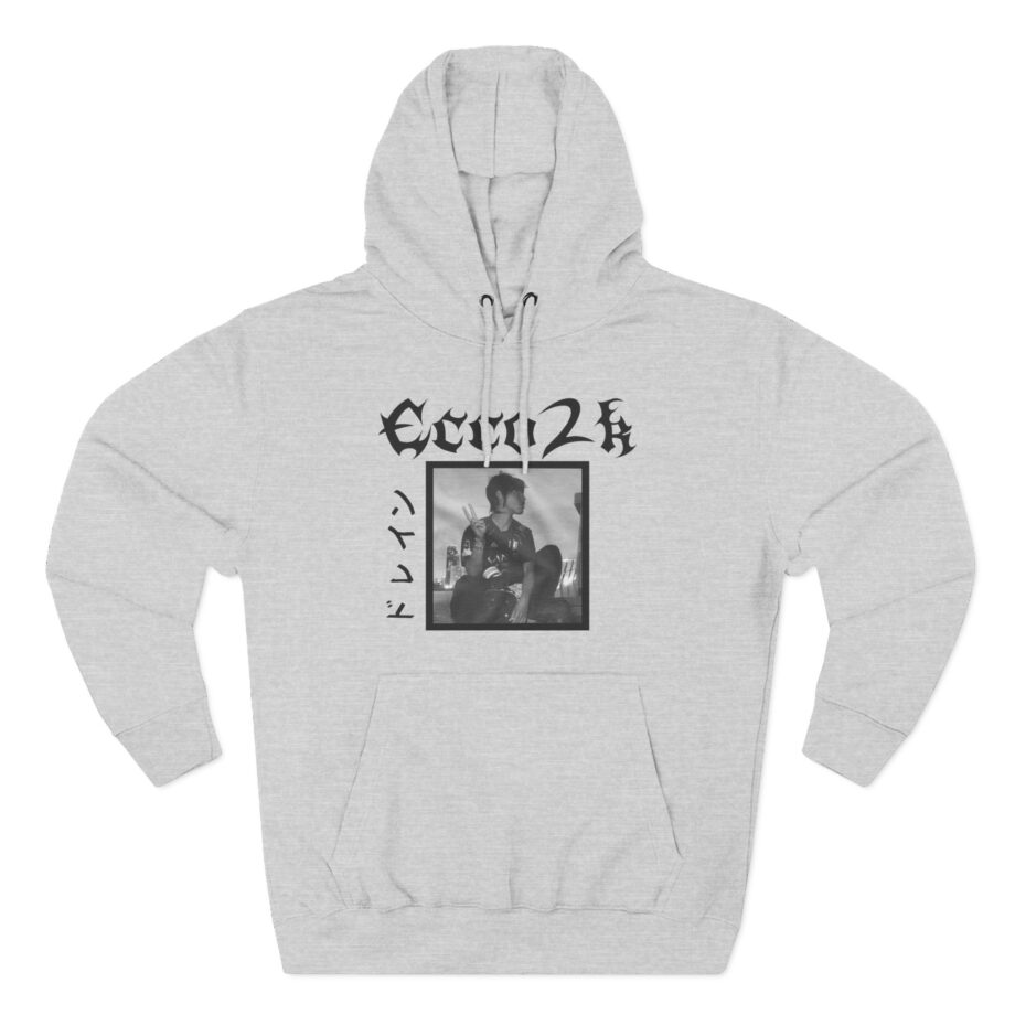Ecco2k Three-Panel Fleece Hoodie