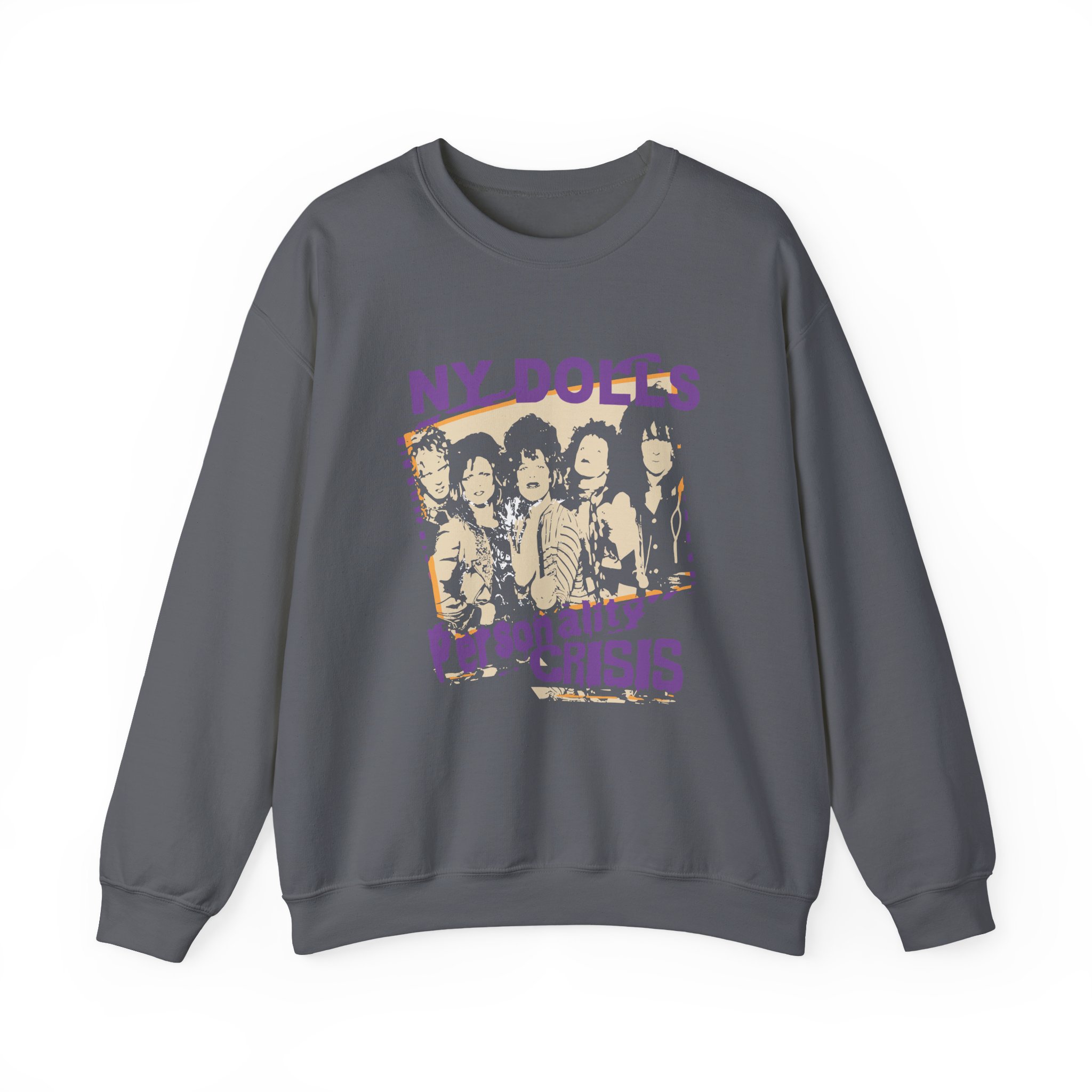 New York Dolls Personality Crisis Unisex Heavy Blendâ„¢ Crewneck Sweatshirt
