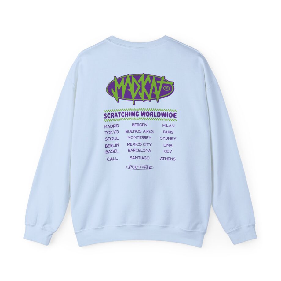 Rubius Madkat Worldtour Unisex Heavy Blend™ Crewneck Sweatshirt
