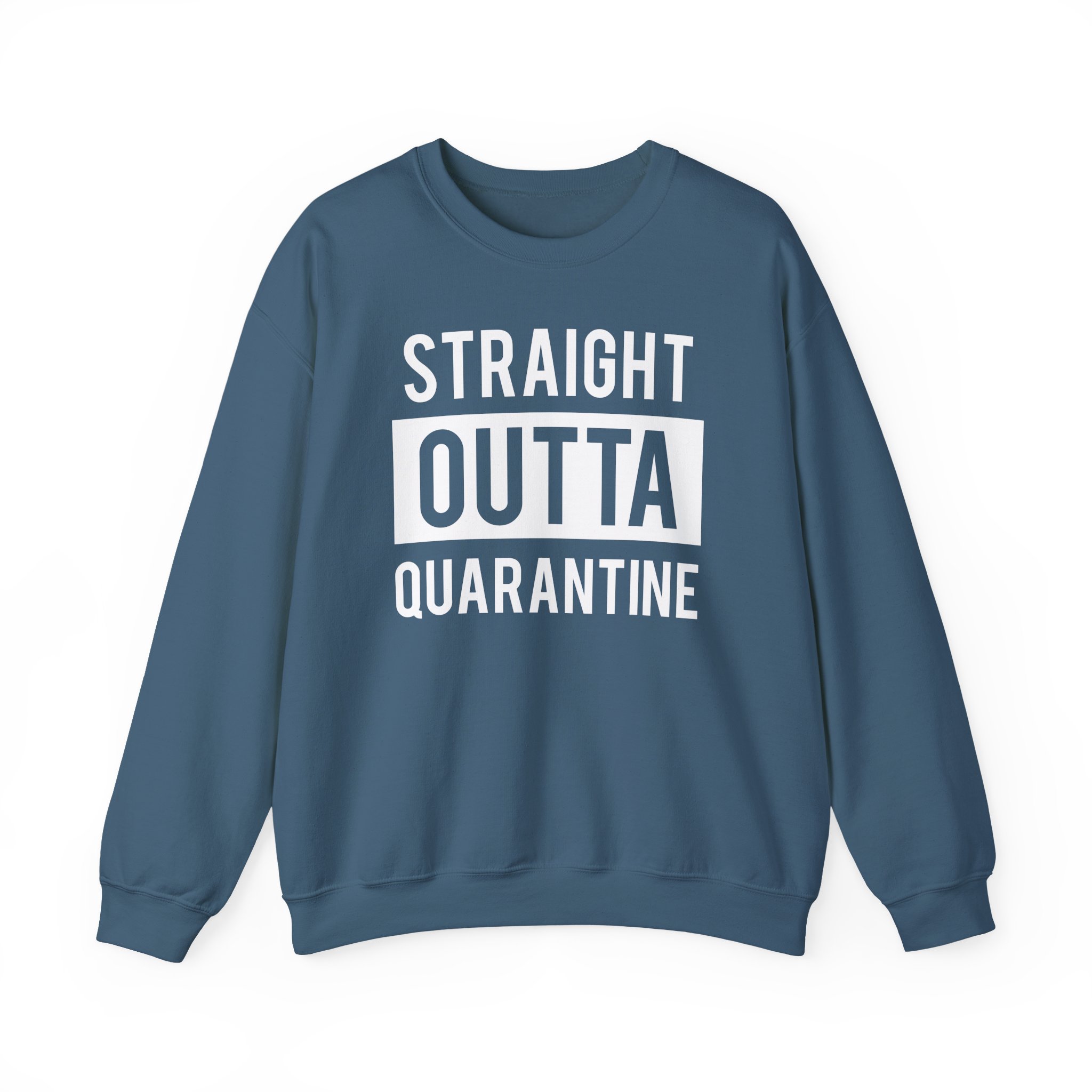 NWA Straight Outta Quarantine Unisex Heavy Blendâ„¢ Crewneck Sweatshirt