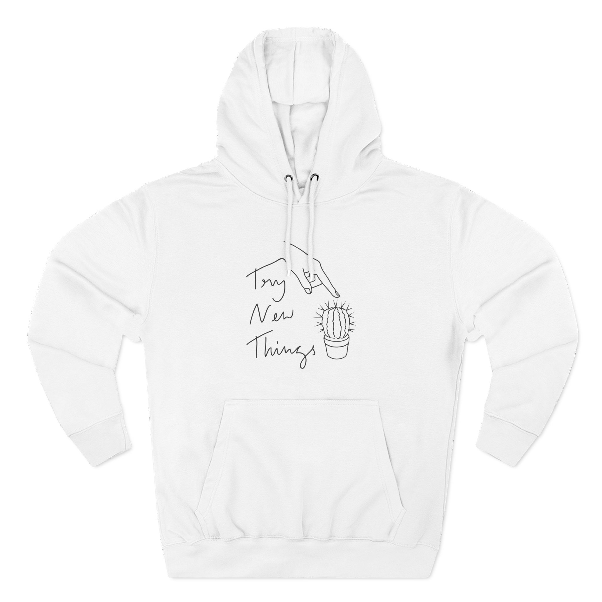 Dan and Phil Cactus Three-Panel Fleece Hoodie