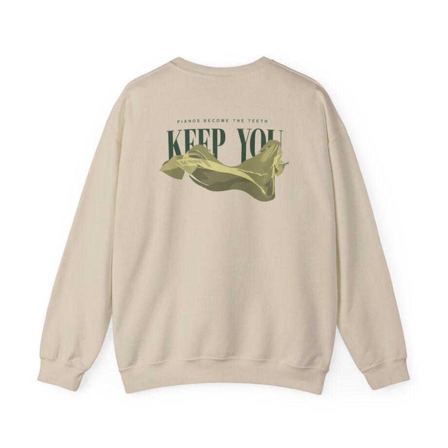 Pianos Become the Teeth Keep You Drape Unisex Heavy Blend™ Crewneck Sweatshirt