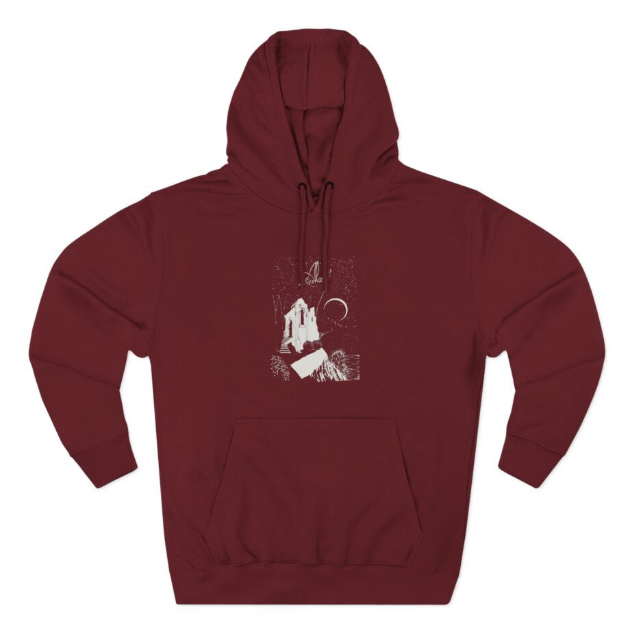 Alcest Garden Three-Panel Fleece Hoodie