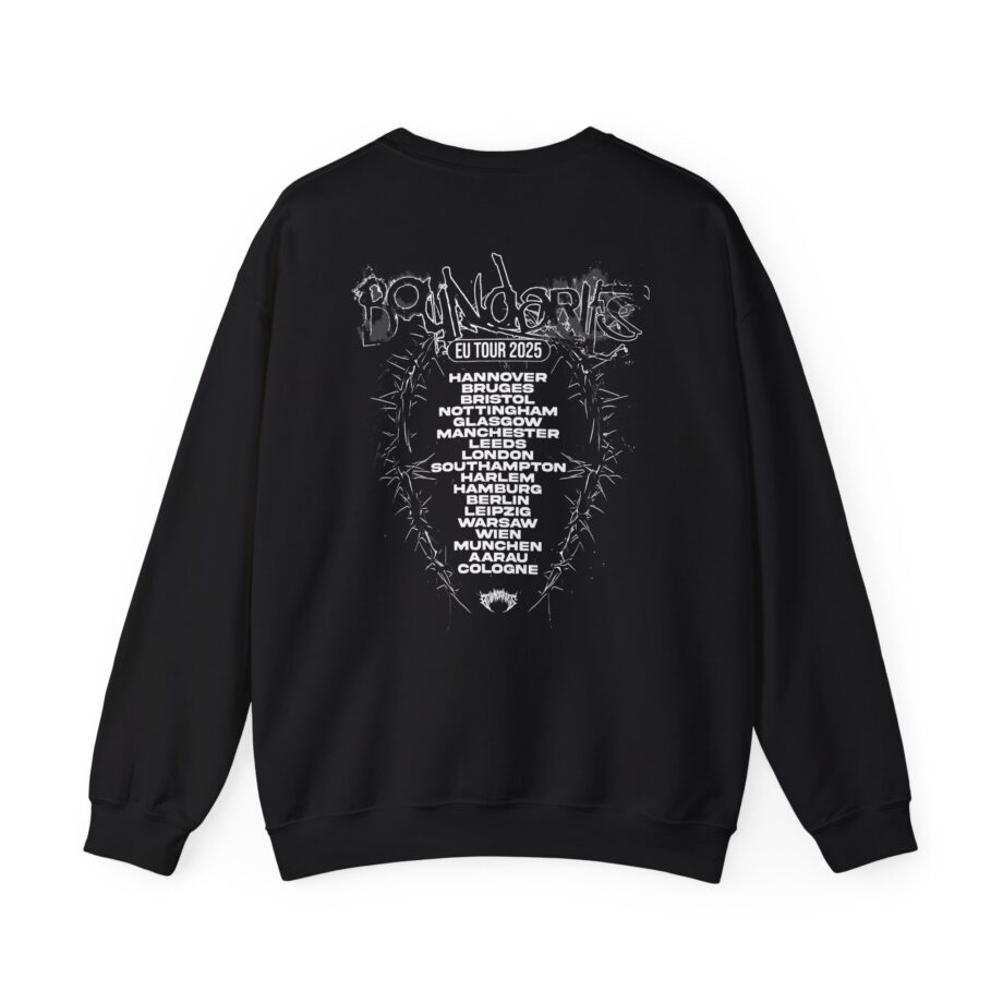 Boundaries EU Tour Unisex Heavy Blend™ Crewneck Sweatshirt