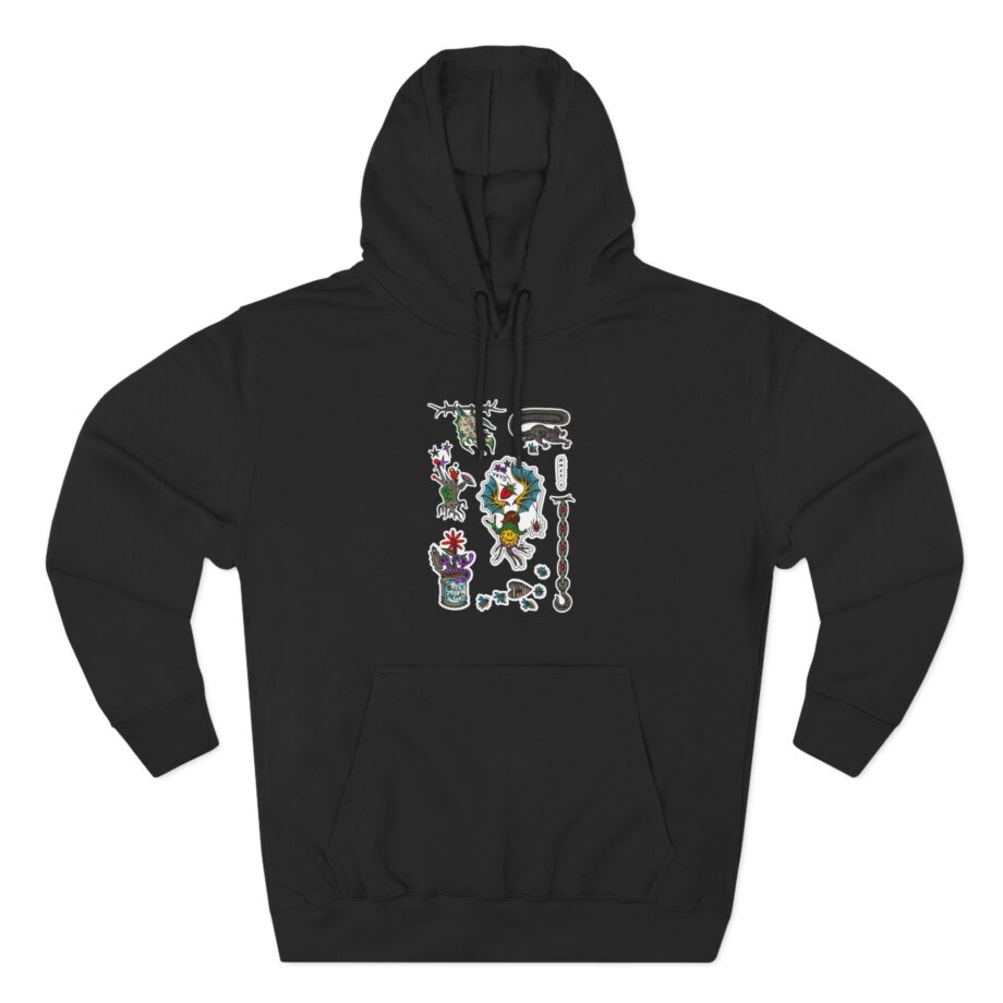 Billy Strings Flash Sheet Three-Panel Fleece Hoodie