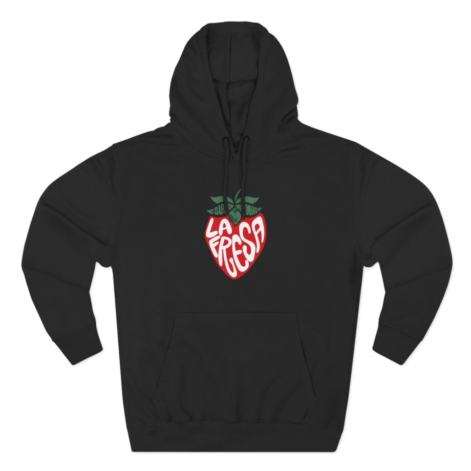 Eslabon Armado La Fresa Three-Panel Fleece Hoodie