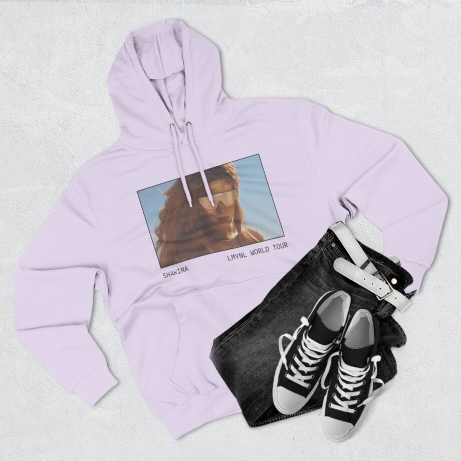 Shakira Sunglasses Three-Panel Fleece Hoodie