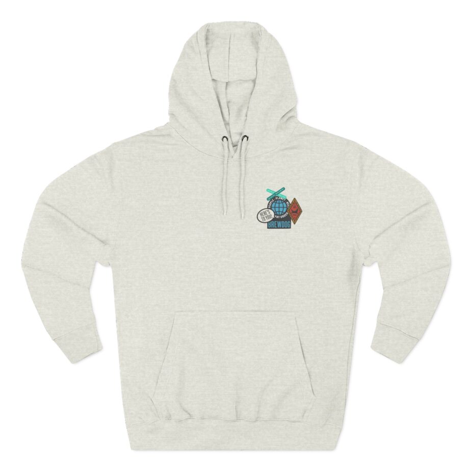 Brewdog Punk Sticker Three-Panel Fleece Hoodie