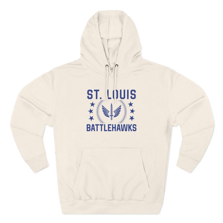 St. Louis Battlehawks Sportiqe Comfy Three-Panel Fleece Hoodie