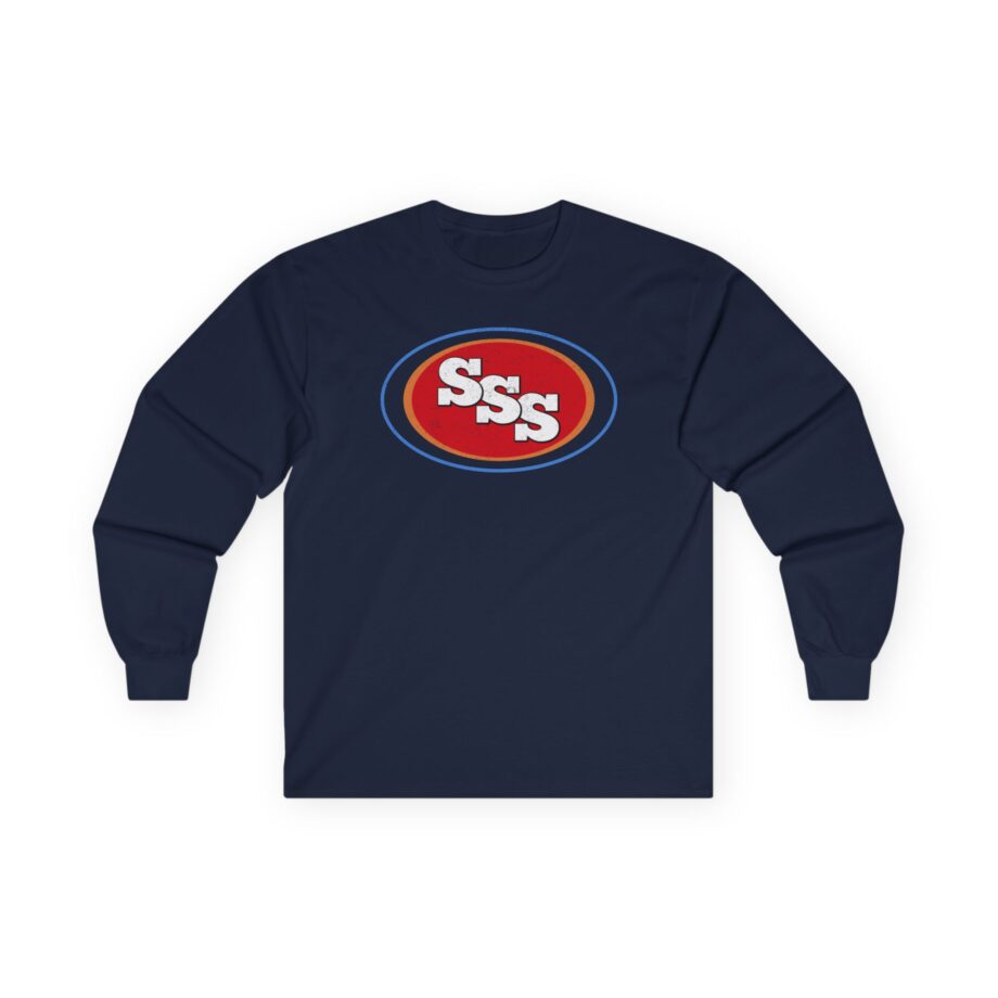 Seasick Steve Sss Oval Acid Unisex Ultra Cotton Long Sleeve Tee