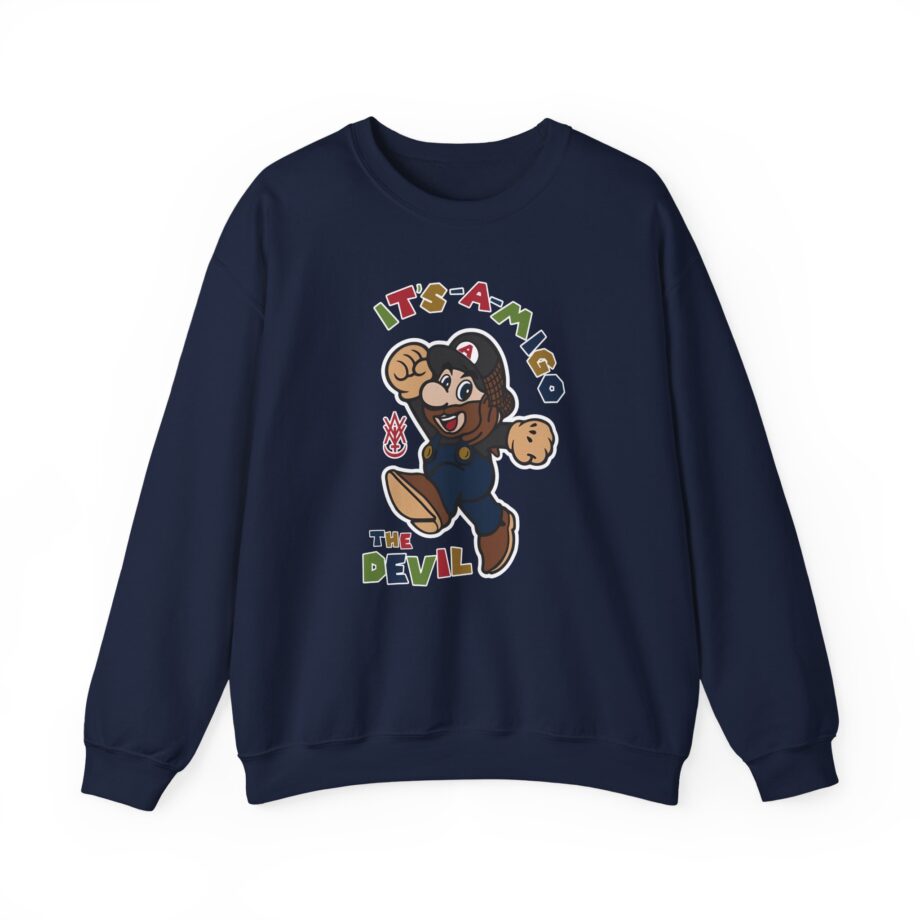 ITS-A-MIGO the Devil Unisex Heavy Blend™ Crewneck Sweatshirt