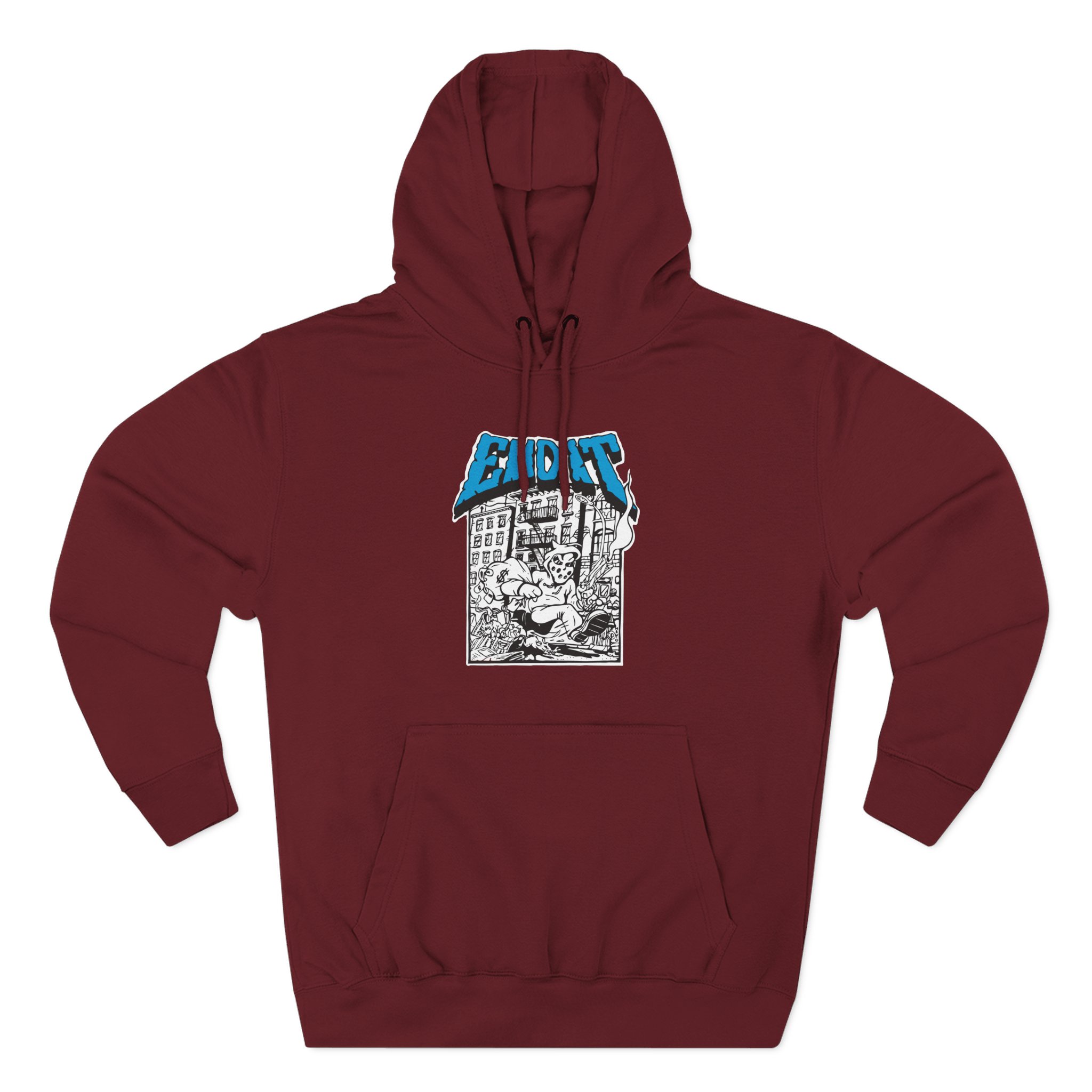 End It Three-Panel Fleece Hoodie