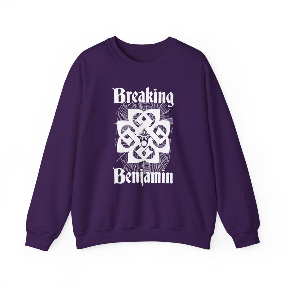 Breaking Benjamin Spider Unisex Heavy Blend Crewneck Sweatshirt