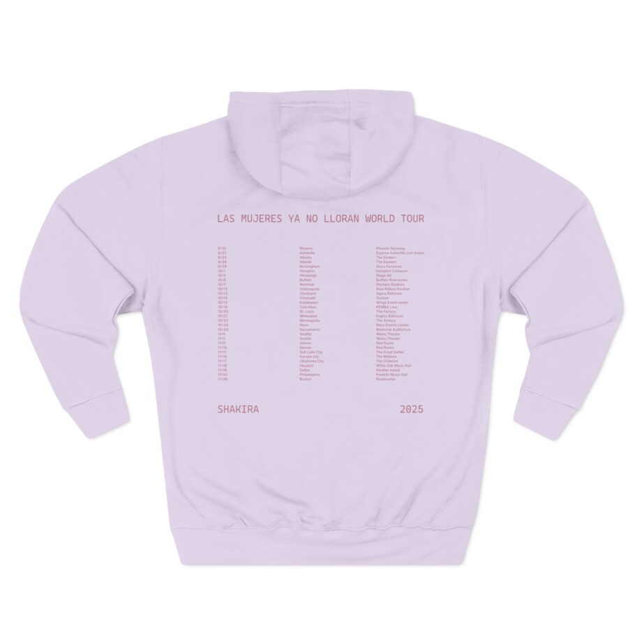 Shakira LMYNL World Tour Three-Panel Fleece Hoodie