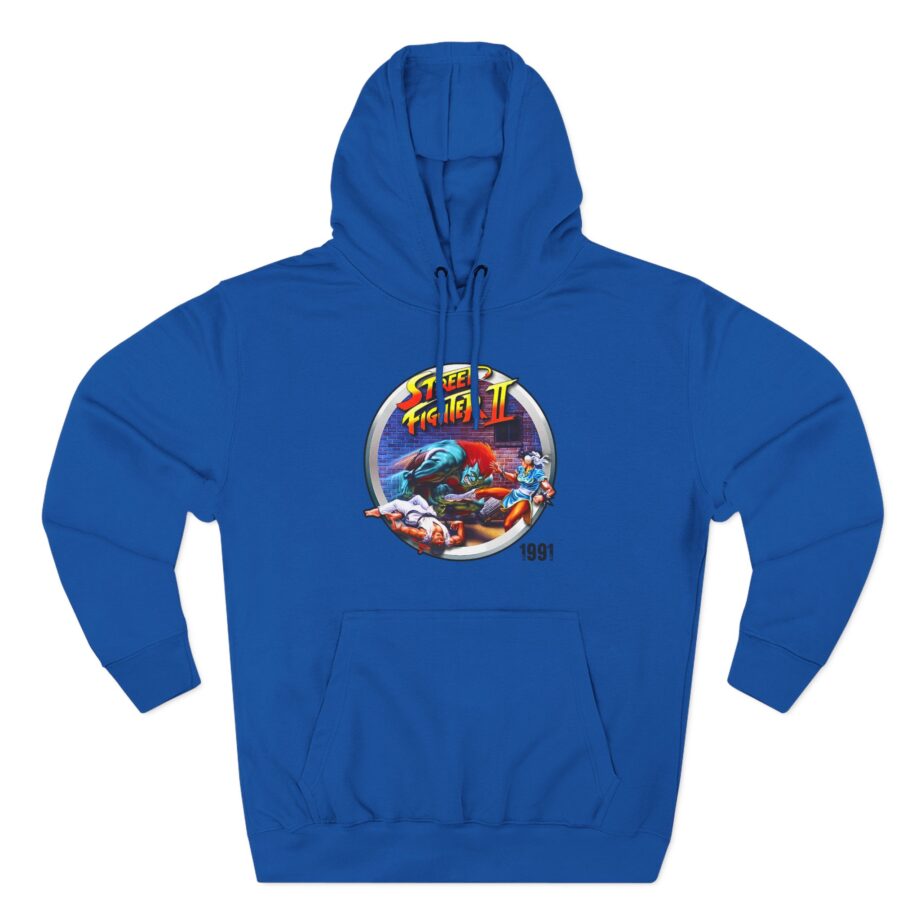 Ishowspeed Street Fighter Three-Panel Fleece Hoodie