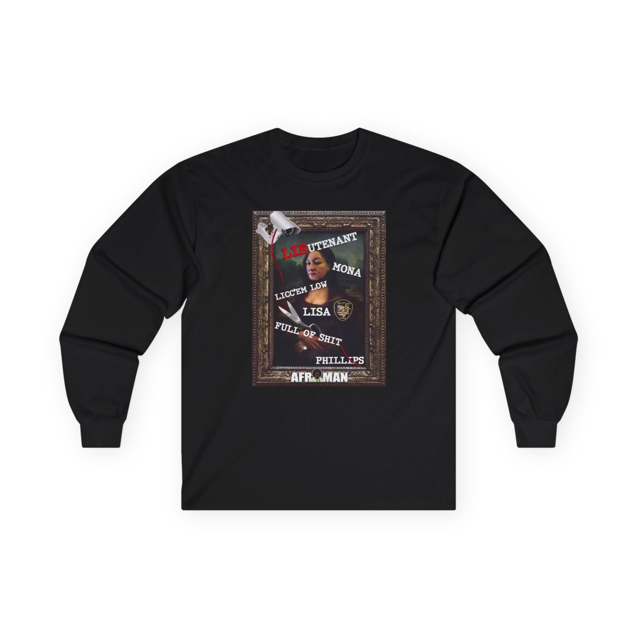 Afroman Lt Licc’em Low Lisa Full of Shit Phillips Unisex Ultra Cotton Long Sleeve Tee