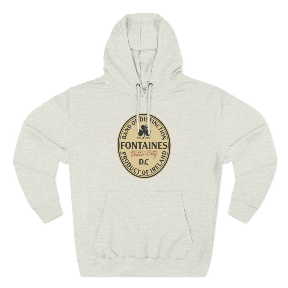 Fontaines Band Of Distinction Three-Panel Fleece Hoodie