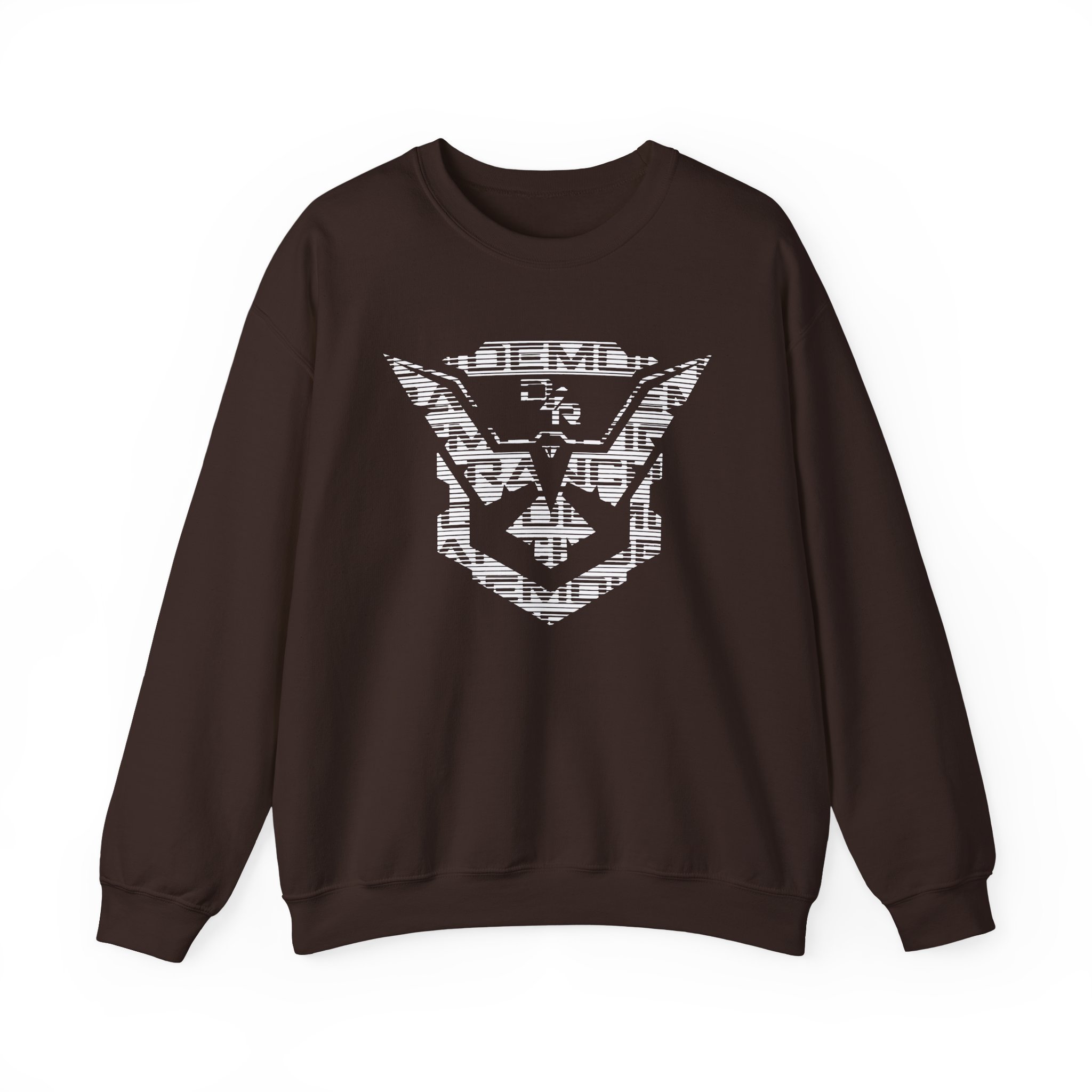 Demolition Ranch Demo Glitch Shield Unisex Heavy Blendâ„¢ Crewneck Sweatshirt