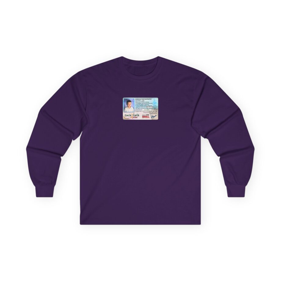 Slushy Noobz Smile Safe Kids Unisex Ultra Cotton Long Sleeve Tee