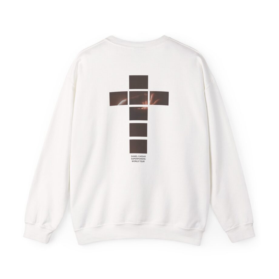 Daniel Caesar Superpowers World Tour Unisex Heavy Blend™ Crewneck Sweatshirt