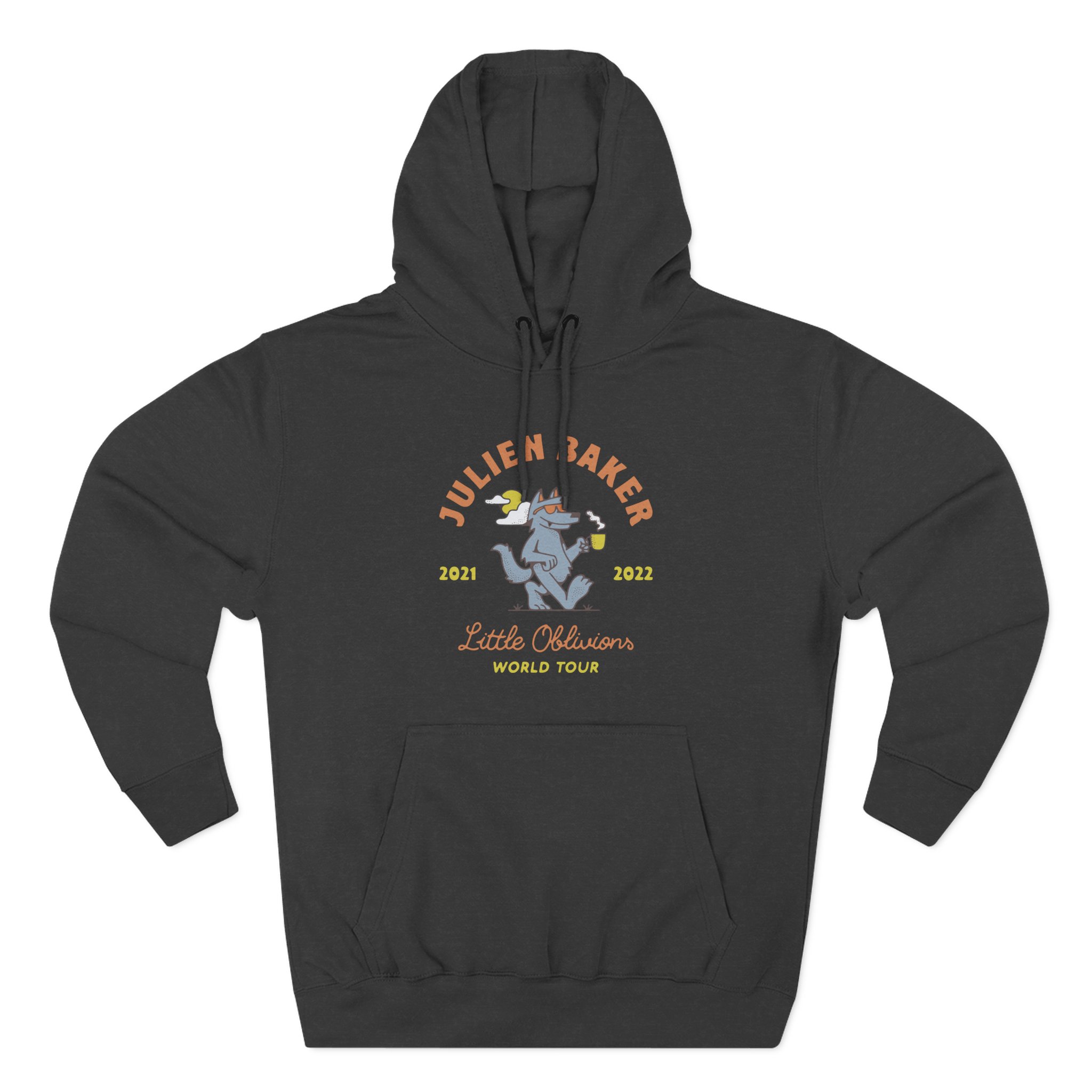 Julien Baker Little Oblivions World Tour Three-Panel Fleece Hoodie