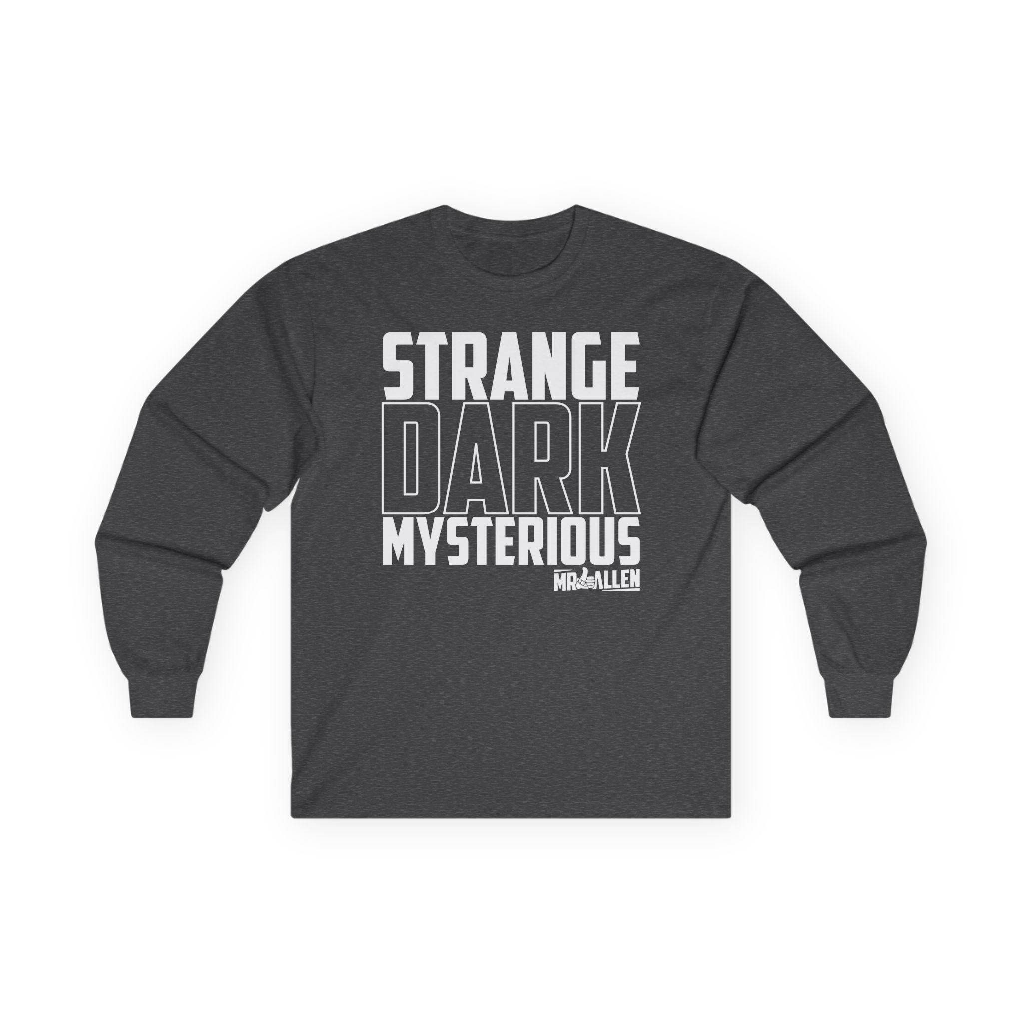 Mrballen Strange Dark Mysterious Unisex Ultra Cotton Long Sleeve Tee
