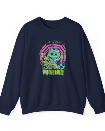 Double Fine Psychic Mystery Unisex Heavy Blend™ Crewneck Sweatshirt