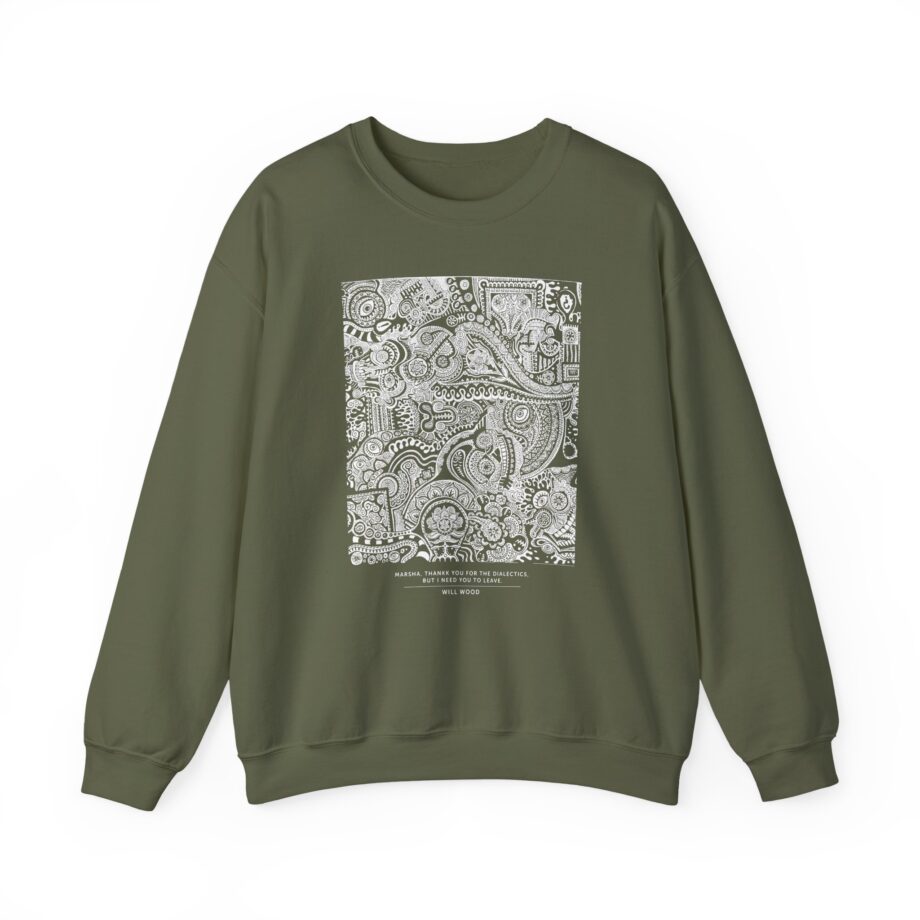 Will Wood Marsha, Thankk You... Unisex Heavy Blend™ Crewneck Sweatshirt