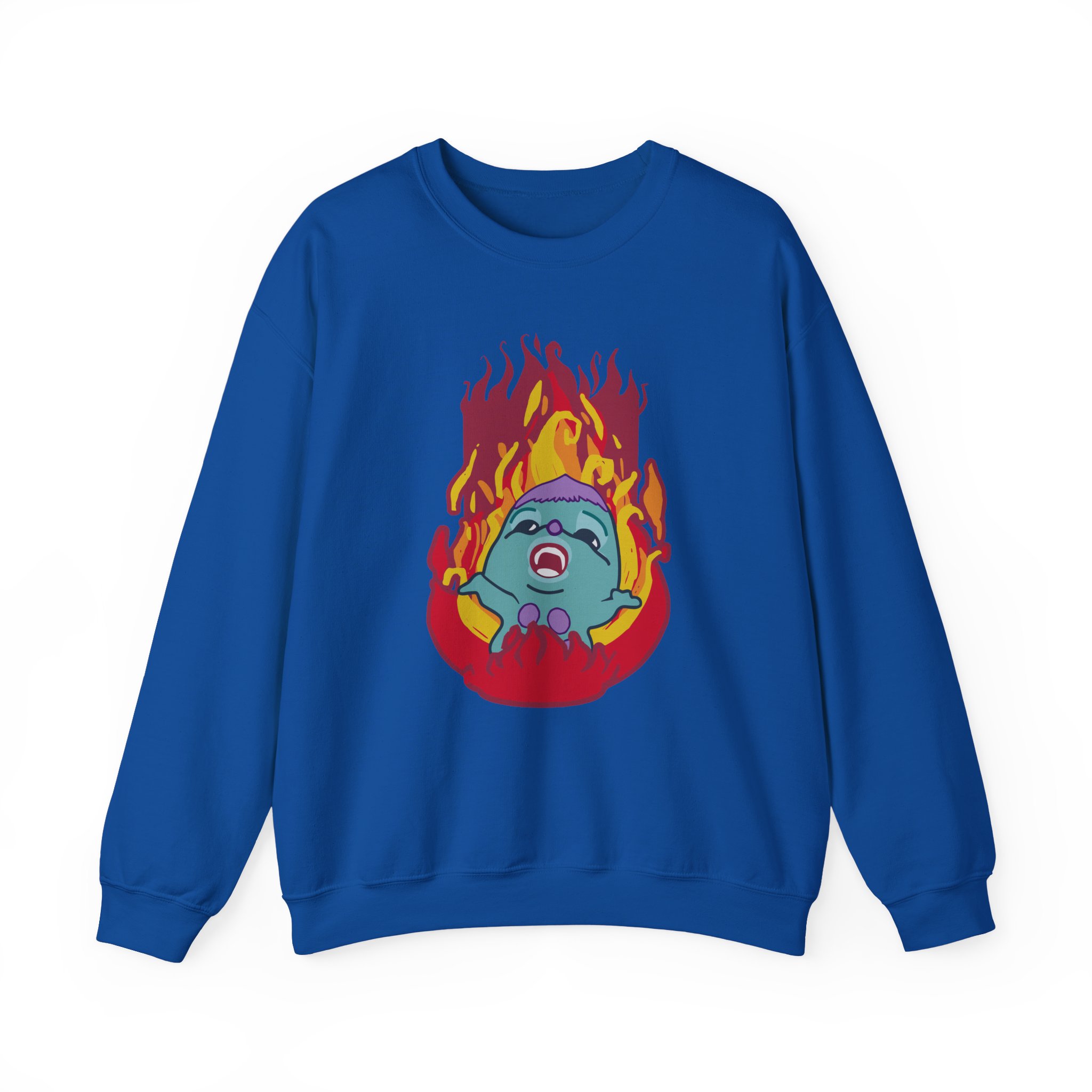Samantha Eve Bb Fire Unisex Heavy Blend Crewneck Sweatshirt