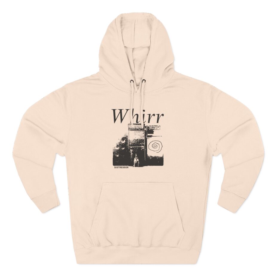 Whirr Three-Panel Fleece Hoodie