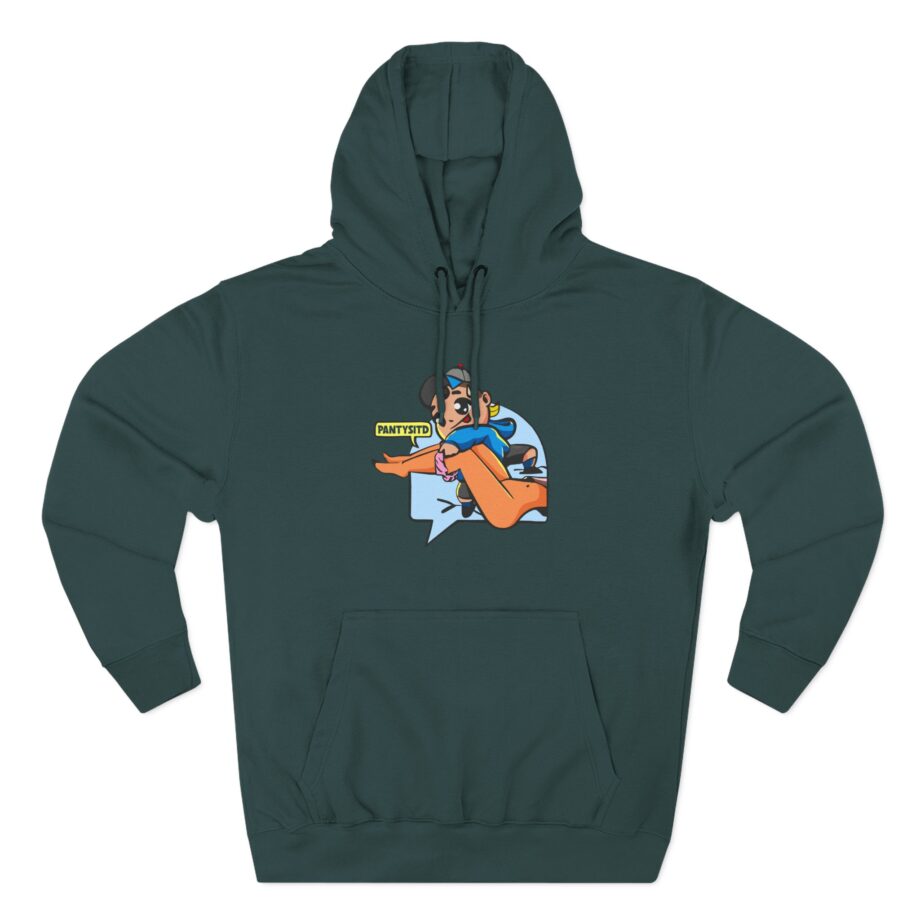 Feid Three-Panel Fleece Hoodie
