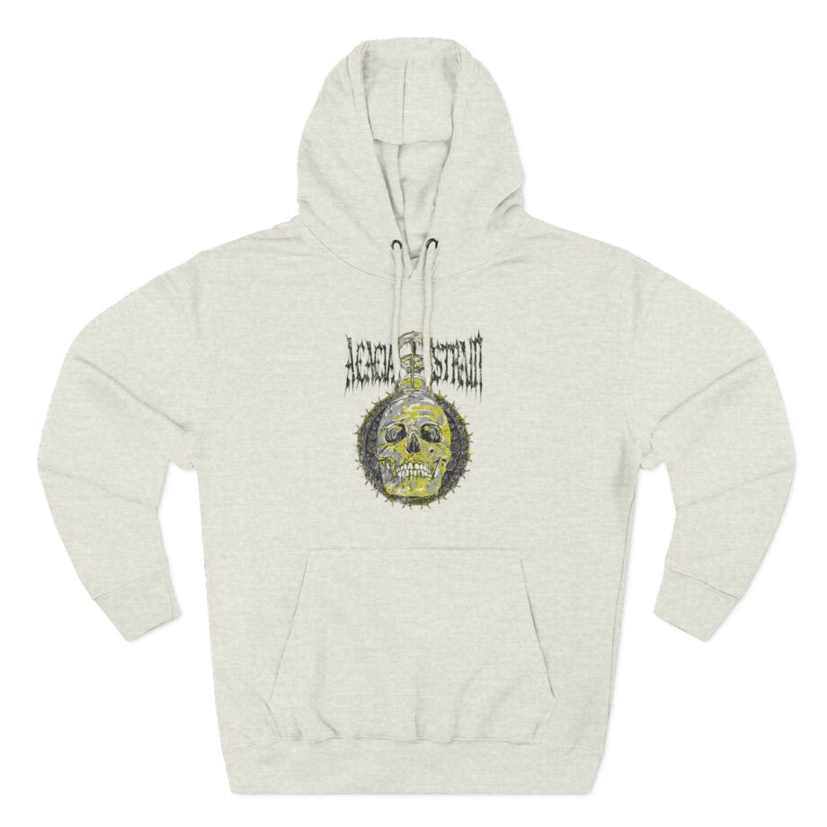 The Acacia Strain Hourglass Three-Panel Fleece Hoodie