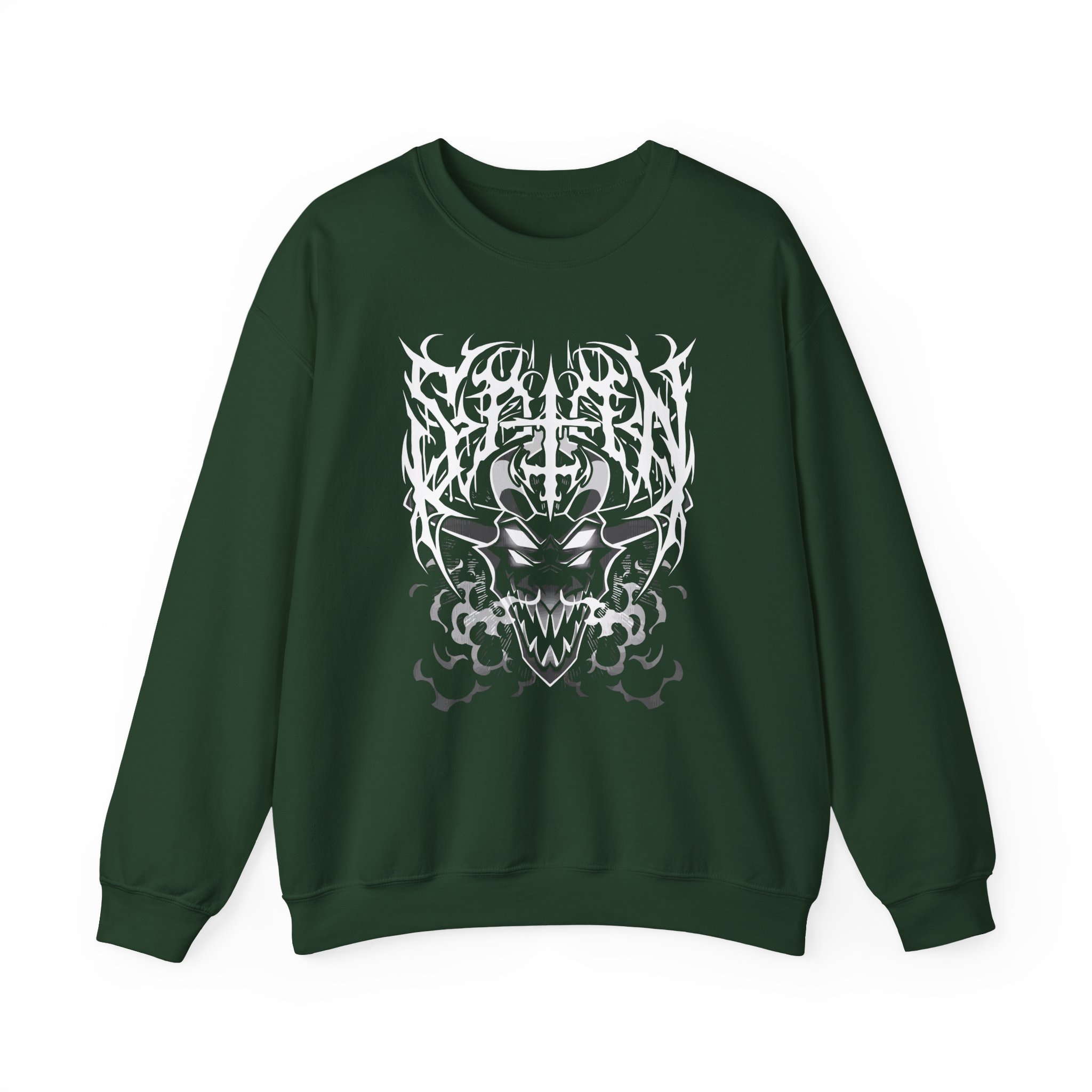 Vivziepop Metal Satan Unisex Heavy Blendâ„¢ Crewneck Sweatshirt