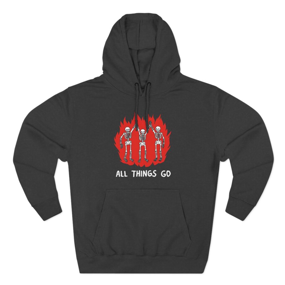 All Things Go Three-Panel Fleece Hoodie