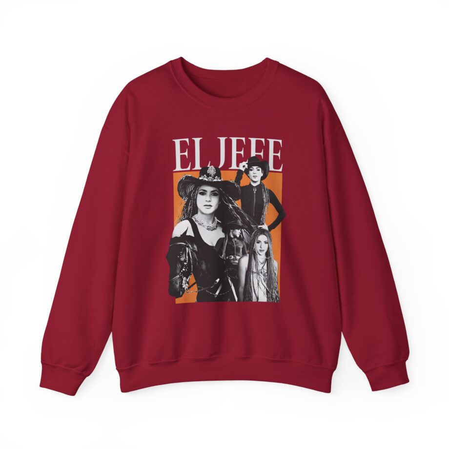 Shakira El Jefe Unisex Heavy Blend™ Crewneck Sweatshirt