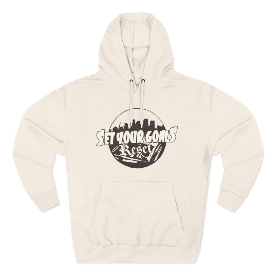 Set Your Goals Reset Three-Panel Fleece Hoodie