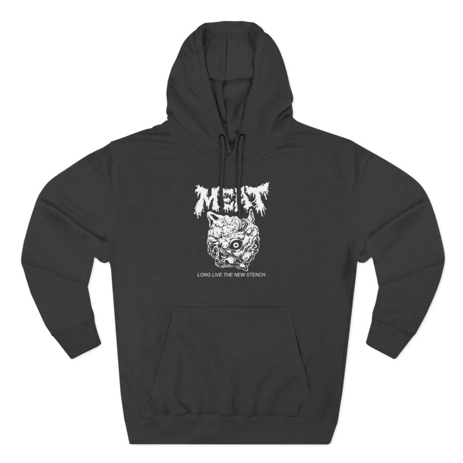 Papa Meat Long Live the New Stench Three-Panel Fleece Hoodie